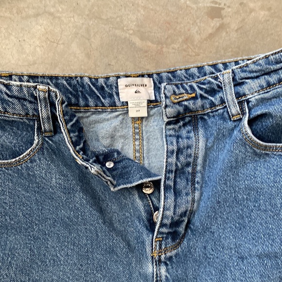 Quiksilver Womens Hopeful Land High Waist Denim Jeans - Picture 2 of 5